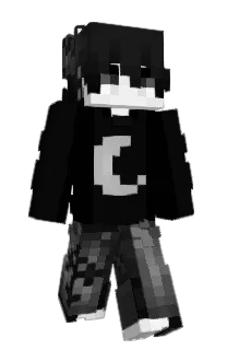 Front of MeBtw's skin