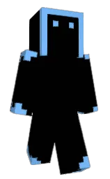 black and malibu Minecraft skin — Classic model