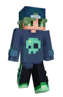 Front of dnutMC's skin