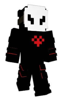 Front of Minecraft skin