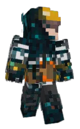 Jacob1512's Minecraft skin wearing the Twisted cape