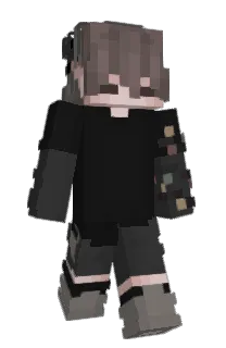 Front of Duski's skin