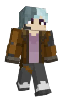 Front of Echnot's skin