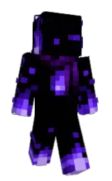 black and black russian Minecraft skin — Slim model — first worn by Octoo_P