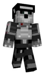 mine shaft and black Minecraft skin — Classic model — first worn by JastFlo
