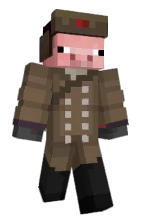 Front of Nevron's skin