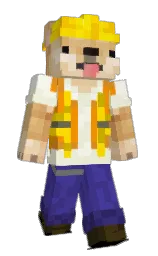 minsk and ecru white Minecraft skin — Slim model — first worn by jeremytjuuuh