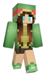 Shark_Rose's Minecraft skin wearing the Migrator cape