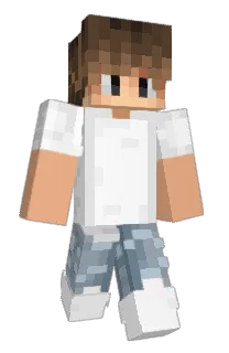 Front of Minecraft skin