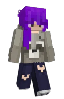 Front of LoQnat's skin