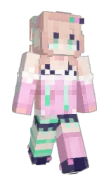 Slim Minecraft skin