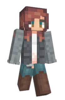 Front of DawnKitty's skin