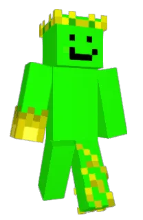 Front of DeezerDan's skin