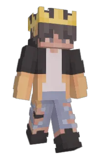 Front of Cayjem's skin