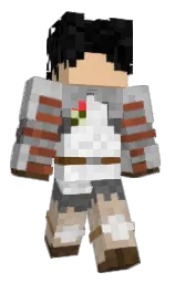 chalky and cod gray Minecraft skin — Classic model — first worn by Hmmm43