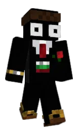 black and mercury Minecraft skin — Slim model