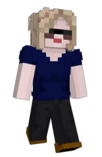 Front of zebzo's skin