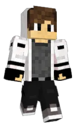Minifou's Minecraft skin wearing the Pan cape