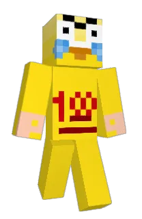 Front of Tamingu's skin