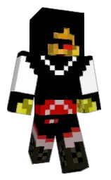 Xanthikk's Minecraft skin wearing the Migrator cape