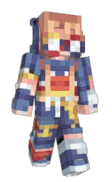 waikawa gray and comet Minecraft skin — Slim model — first worn by dillpikcles