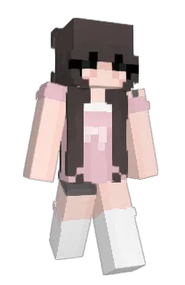 Front of liindsay's skin