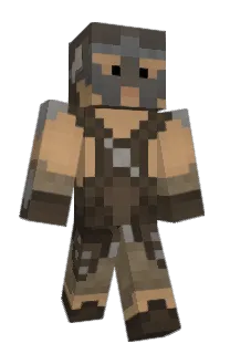 Front of Irapi's skin