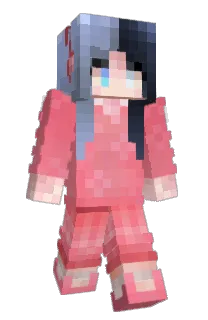 Front of Maniona's skin