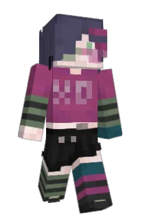 Front of Wilczycaaa's skin
