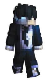 shark and woodsmoke Minecraft skin — Classic model