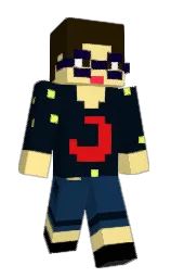 black pearl and picasso Minecraft skin — Slim model