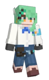 quarter pearl lusta and san juan Minecraft skin — Slim model — first worn by mitamitama