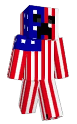 Tarheel_King's Minecraft skin wearing the Migrator cape