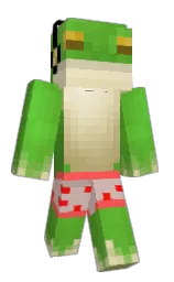 apple and clam shell Minecraft skin — Classic model — first worn by Sotor3