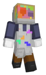 silver and nobel Minecraft skin — Classic model