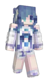 half spanish white and bridesmaid Minecraft skin — Slim model — first worn by oceancat_