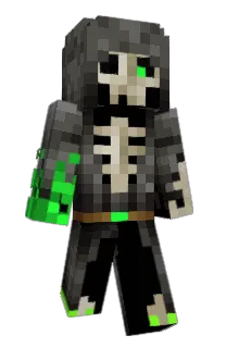 Front of Lightros's skin