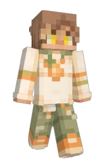 Front of Dbri's skin