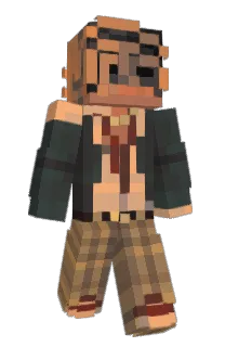 Front of Juggie's skin