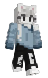 bali hai and timberwolf Minecraft skin — Slim model — first worn by Quesabirria2012