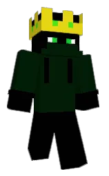black and english holly Minecraft skin — Classic model