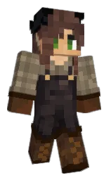 cannon black and crocodile Minecraft skin — Classic model — first worn by Shawnabug6