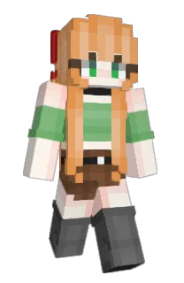 Front of Conetic's skin