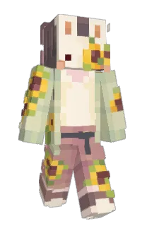 Front of StrainedWolf's skin