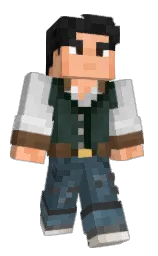 J2D's Minecraft skin wearing the Pan cape