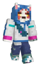 indigo and mercury Minecraft skin — Slim model