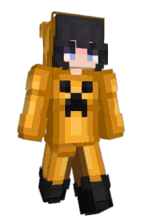 Front of Danni's skin