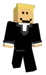 black and salomie Minecraft skin — Classic model