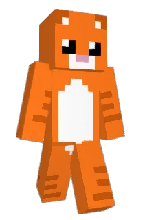 Front of BubbleGum's skin