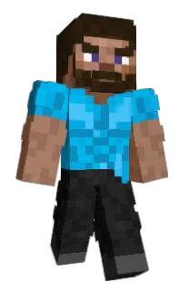 Front of GigaSteve's skin